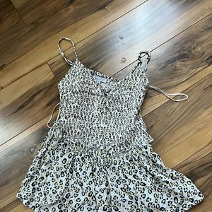 Leopard print tank